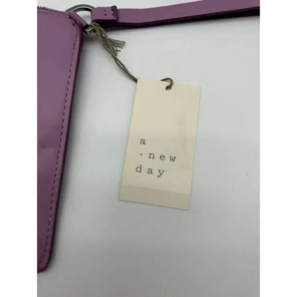 a new day Lavender Quilted Wristlet Clutch with Strap - Picture 3 of 4